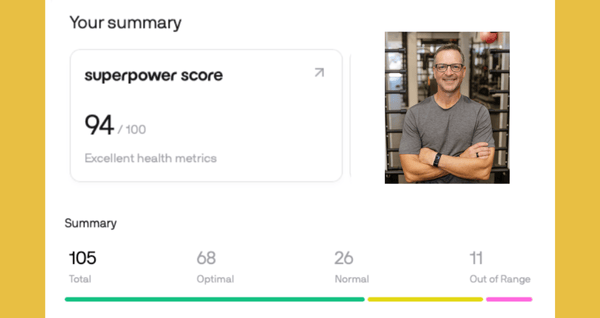 Superpower's "numbers" for the Author, Ron.
