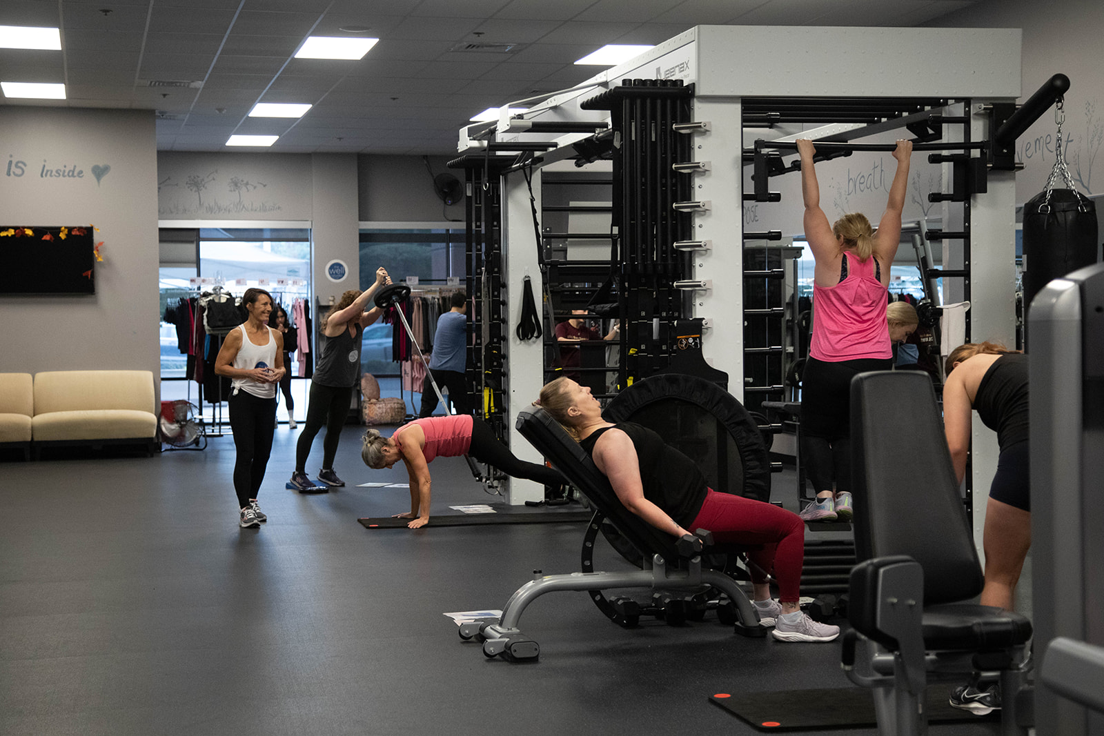 Strength Circuit class at The Well Studio