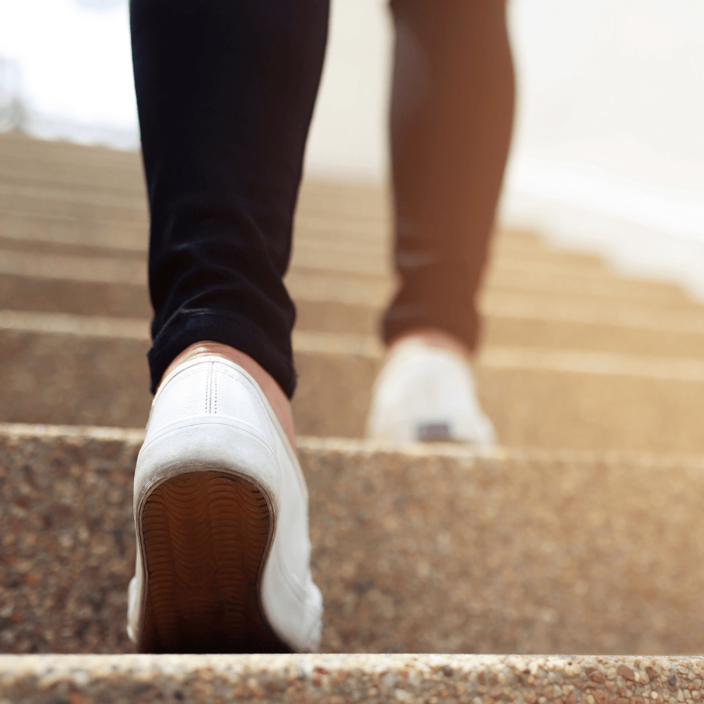 Taking the stairs can be a simple decision with long term benefits